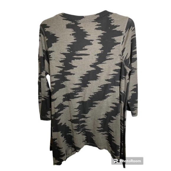 Philosophy 3/4 Sleeve Sharkbite Tunic Sz Large - Picture 2 of 3